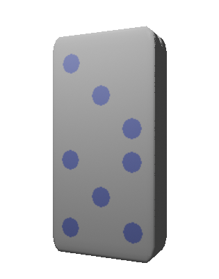 domino locket showing human forms