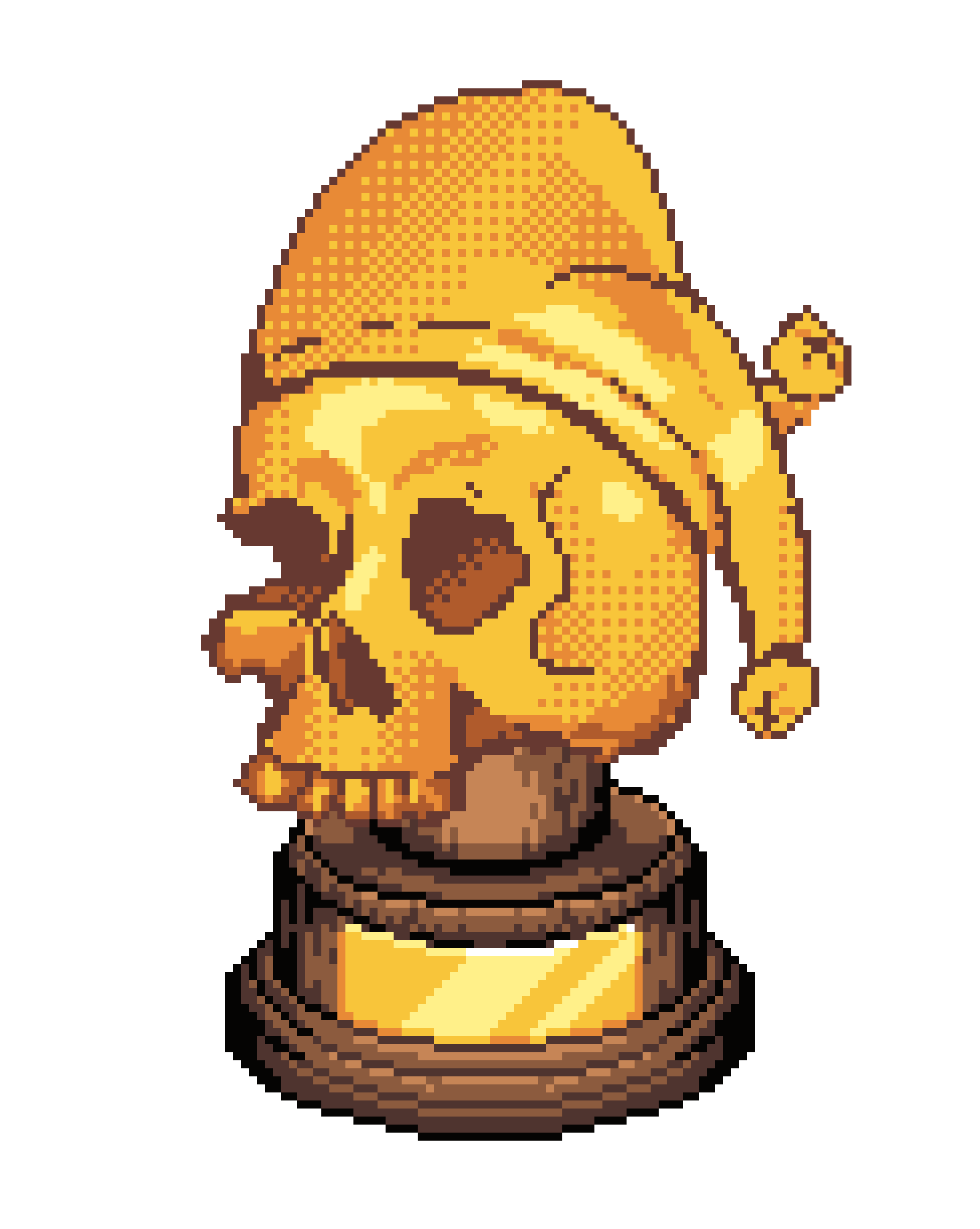 a skull in a jester hat